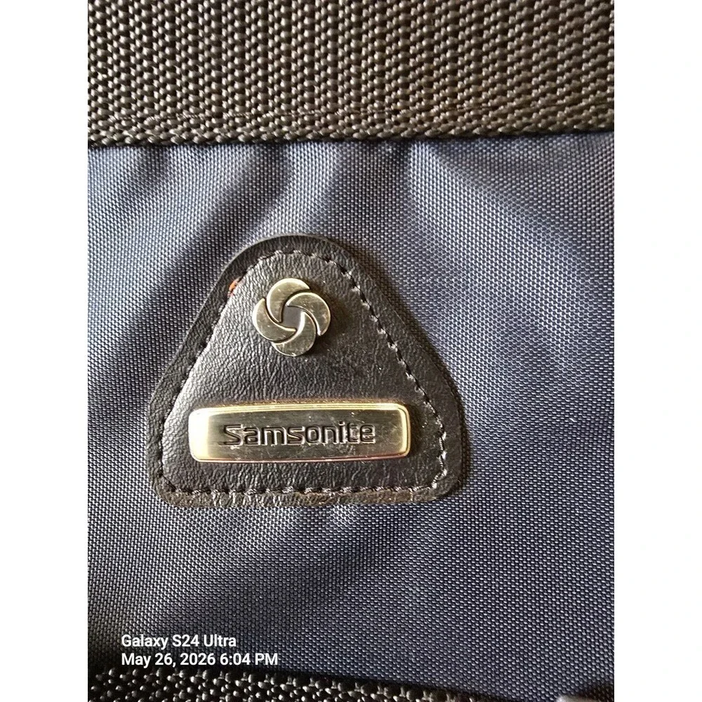 classic, ultra-durable vintage Samsonite Profile soft-sided carry-on travel bag